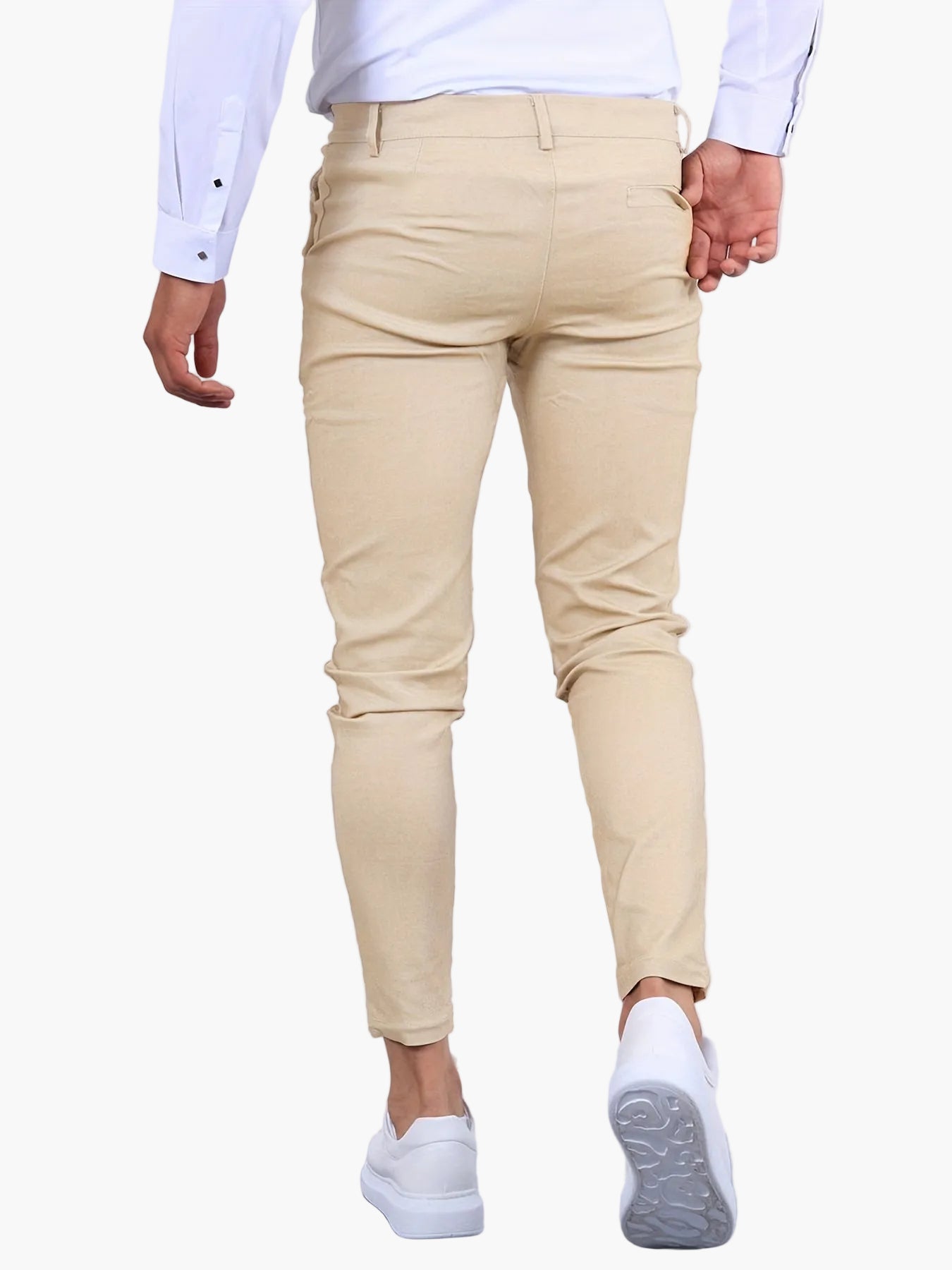 Elegante Slim-Fit-Hose für Herren für Geschäft und Büro – Moderner, figurbetonter Stil