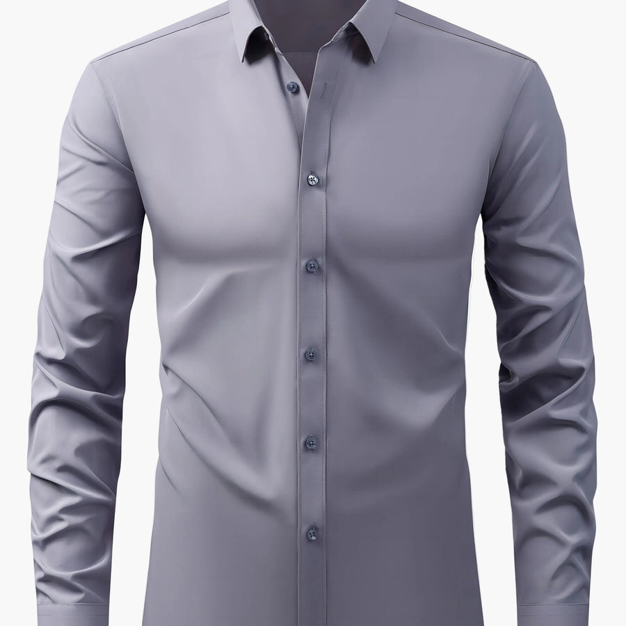 Elegant long-sleeve shirt for men – Dressy and casual style