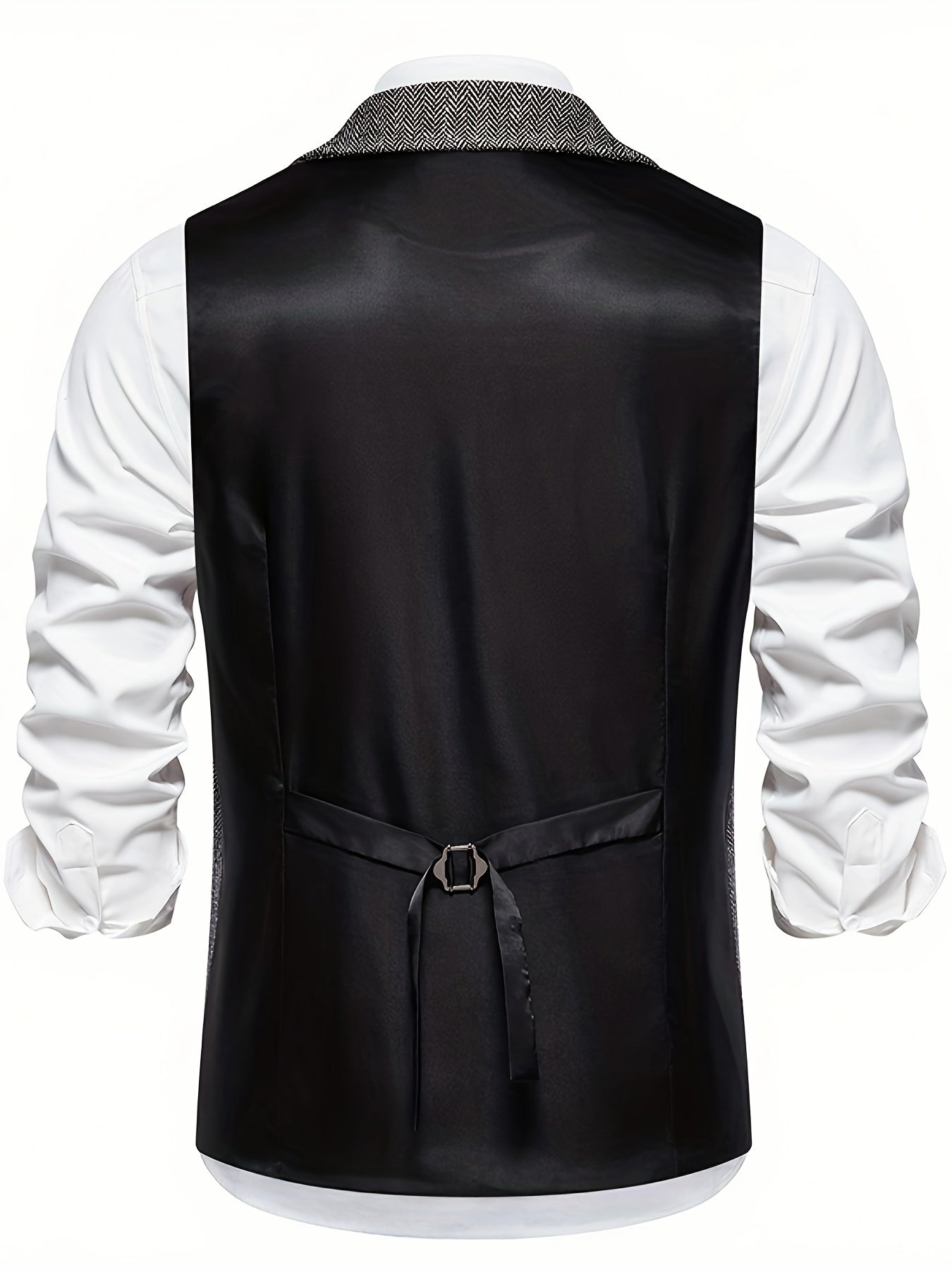 Chaleco Hombre Elegante Estilo Vintage para Atuendo Formal o Casual