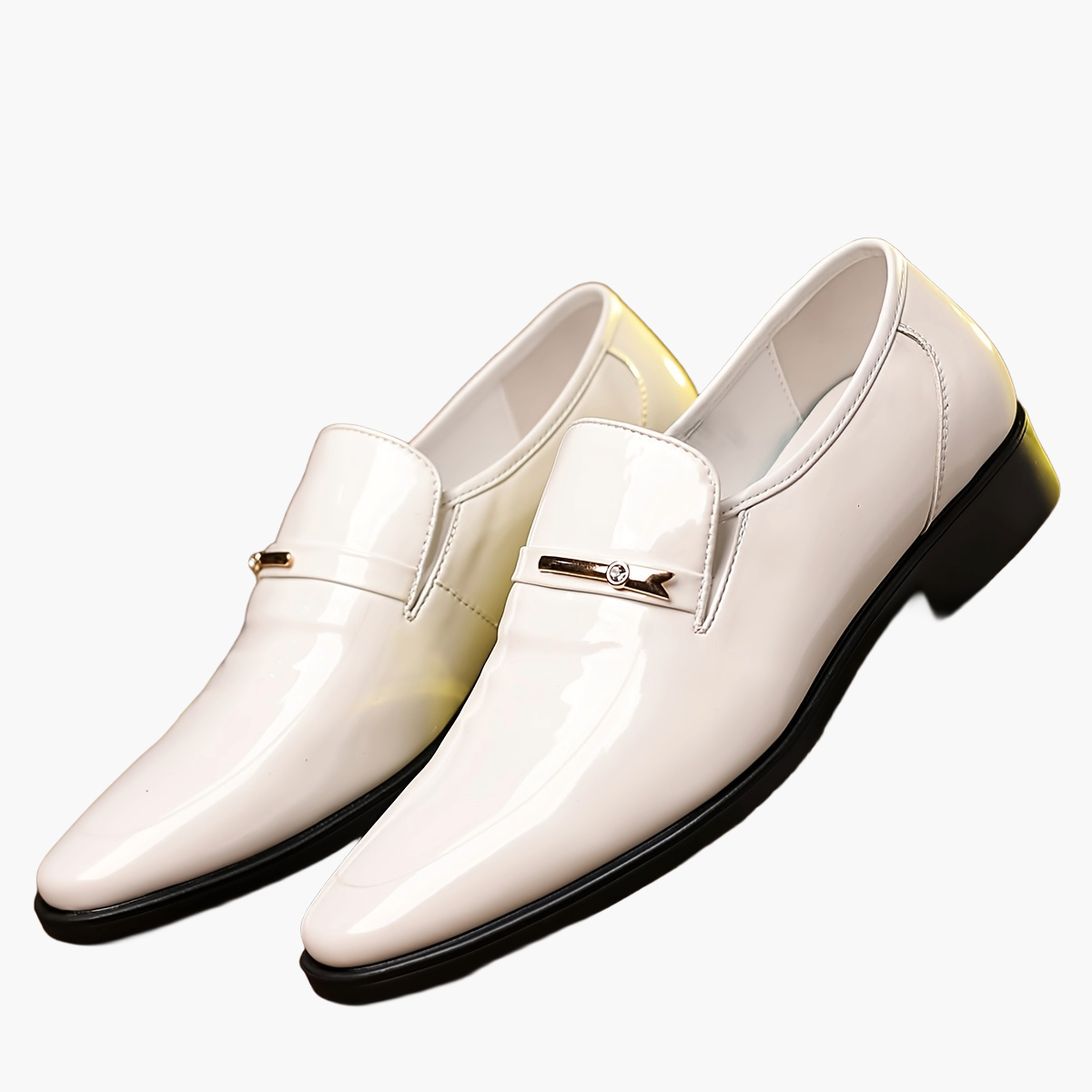 Chaussures habillées pour homme style mocassin à enfiler – Élégance formelle et confort quotidien