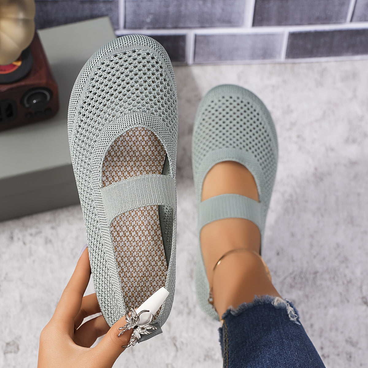 Chaussures Mary Jane Femme Confortables et Respirantes pour la Marche Quotidienne