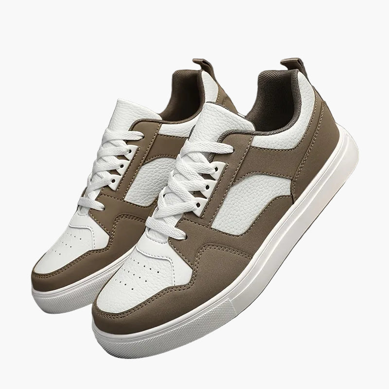 Baskets décontractées style preppy pour homme – sneakers basses universelles pour tous les jours