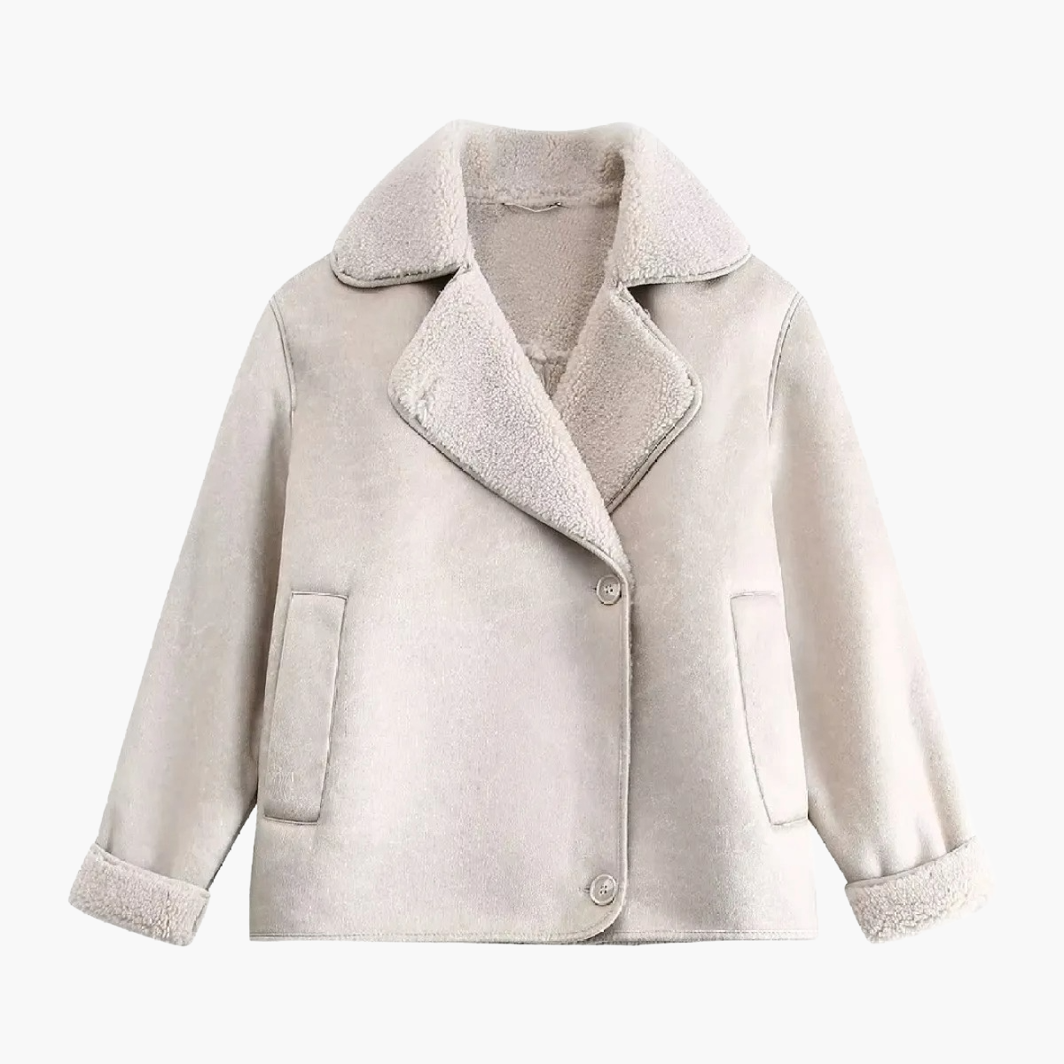 Chaqueta Oversize Mujer Estilo Urbano Elegante para Otoño e Invierno