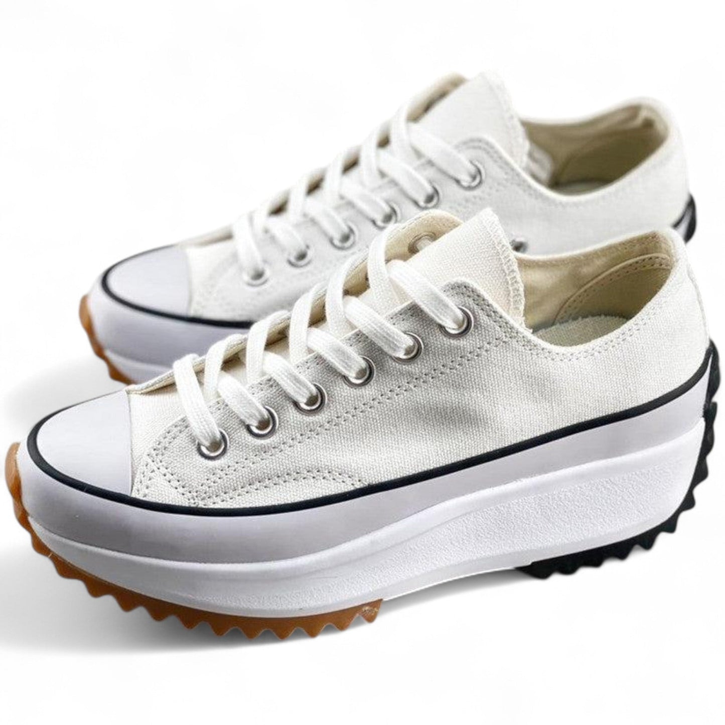 Baskets plateforme orthopédiques femme style urbain confort quotidien