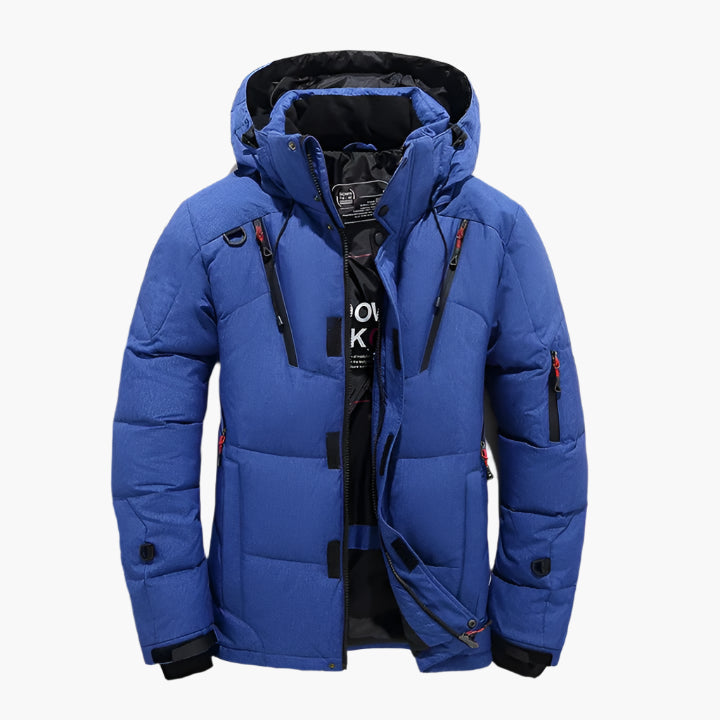 Chaqueta de invierno para hombre estilo urbano acolchada – Ideal para el frío y las actividades al aire libre