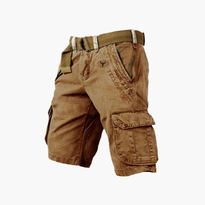 Short cargo homme style aventure polyvalent pour activités extérieures et loisirs