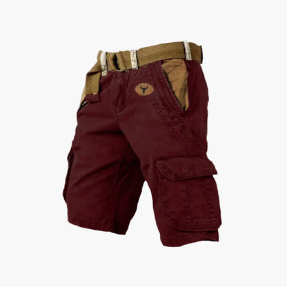 Short cargo homme style aventure polyvalent pour activités extérieures et loisirs