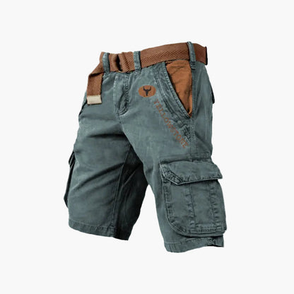 Short cargo homme style aventure polyvalent pour activités extérieures et loisirs