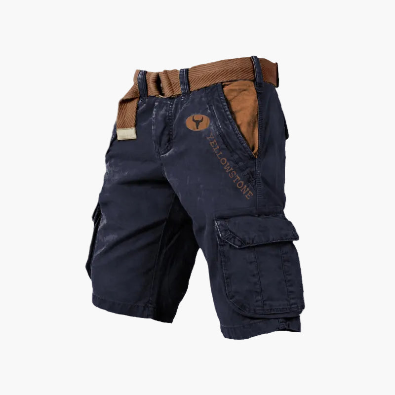 Short cargo homme style aventure polyvalent pour activités extérieures et loisirs