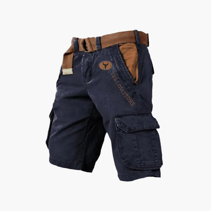 Short cargo homme style aventure polyvalent pour activités extérieures et loisirs