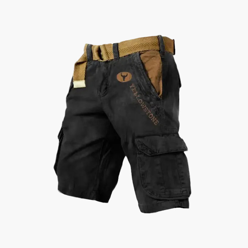 Short cargo classique homme style décontracté polyvalent pour activités extérieures et urbaines