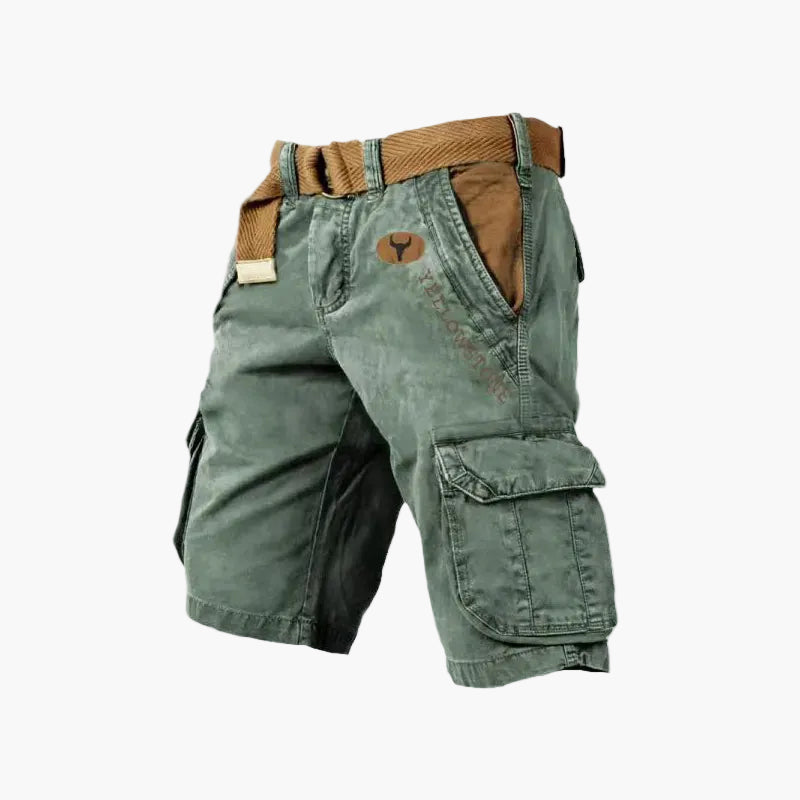 Short cargo homme style aventure polyvalent pour activités extérieures et loisirs