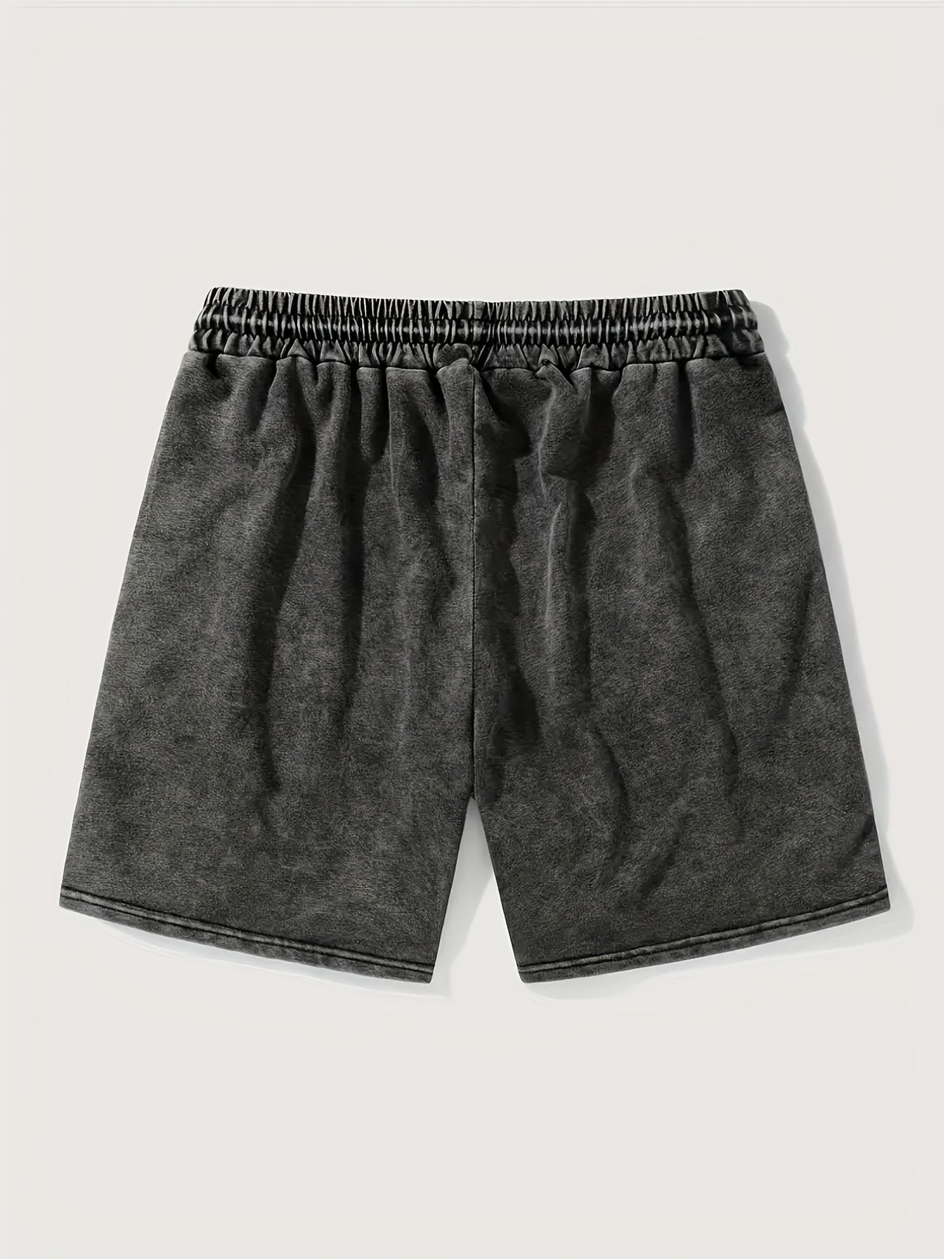 Short homme casual style urbain avec imprimé "Hustle" – idéal pour le streetwear et la détente
