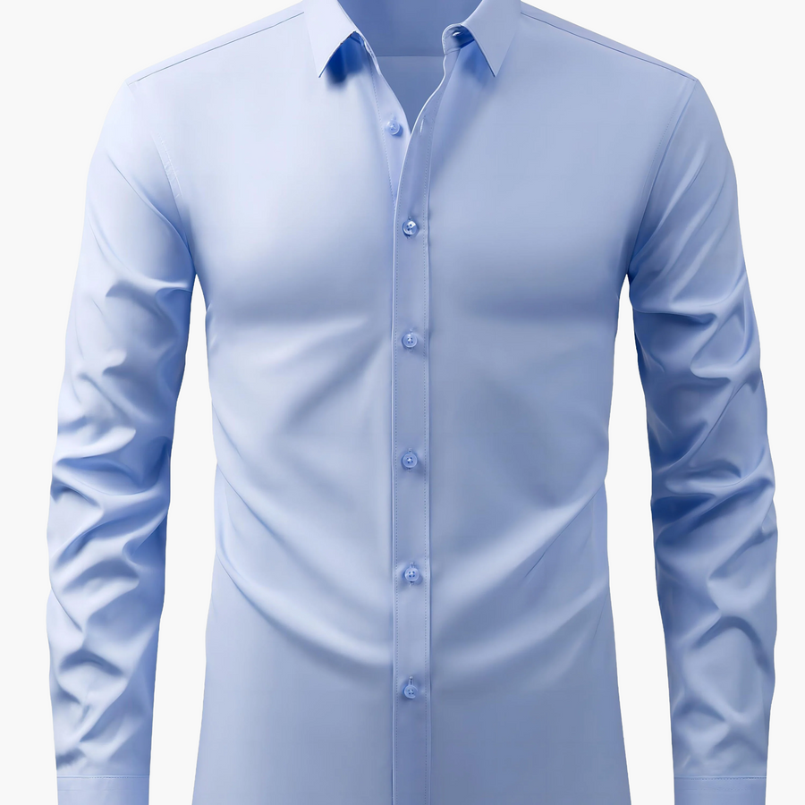 Elegant long-sleeve shirt for men – Dressy and casual style