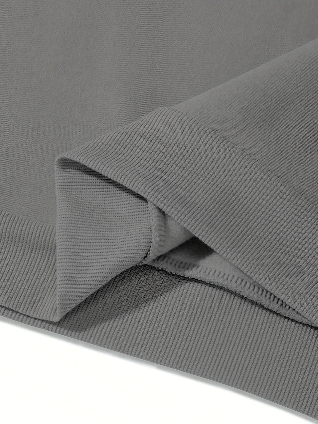 Ensemble Survêtement Homme Bicolore à Capuche et Bandes Horizontales Gris et Noir