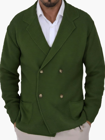 Men's casual double-breasted blazer jacket for all occasions