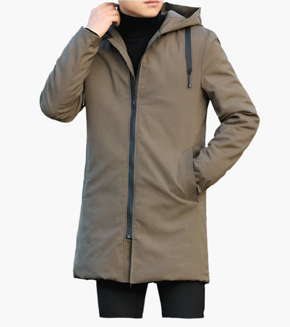 Elegant and waterproof men's winter jacket for a modern urban style