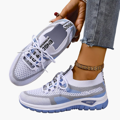 Baskets de sport femme style décontracté pour marche et loisirs