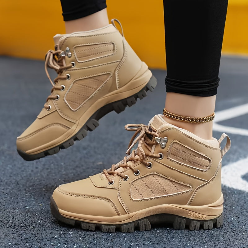 Bottes de marche hautes résistantes femme – Couleurs variées