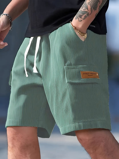 Short casual uomo stile urbano per uso quotidiano e tempo libero
