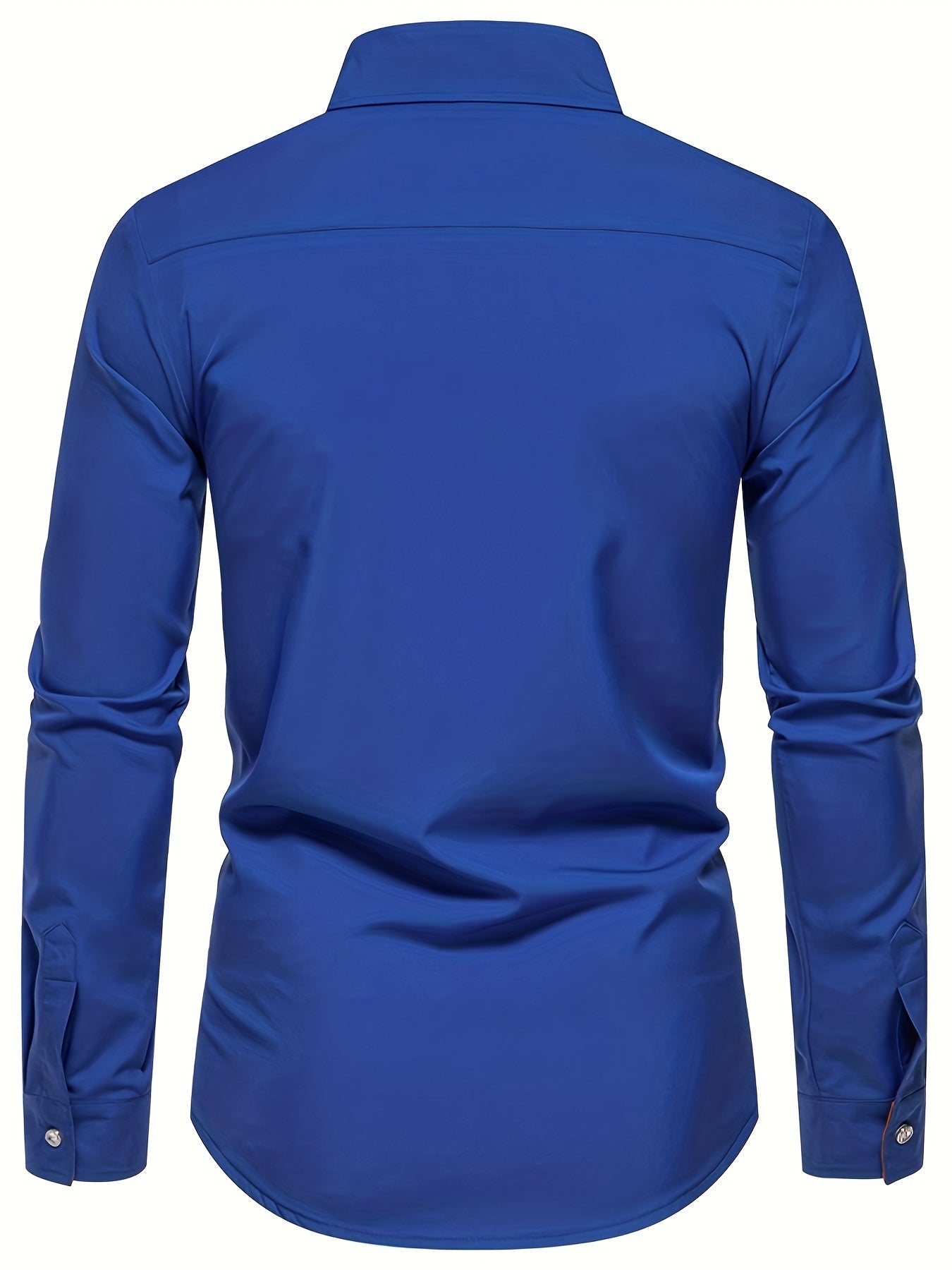 Herenoverhemd Slim Fit Casual Stijl Met Knopen Voor Dagelijks Gebruik of Kantoor