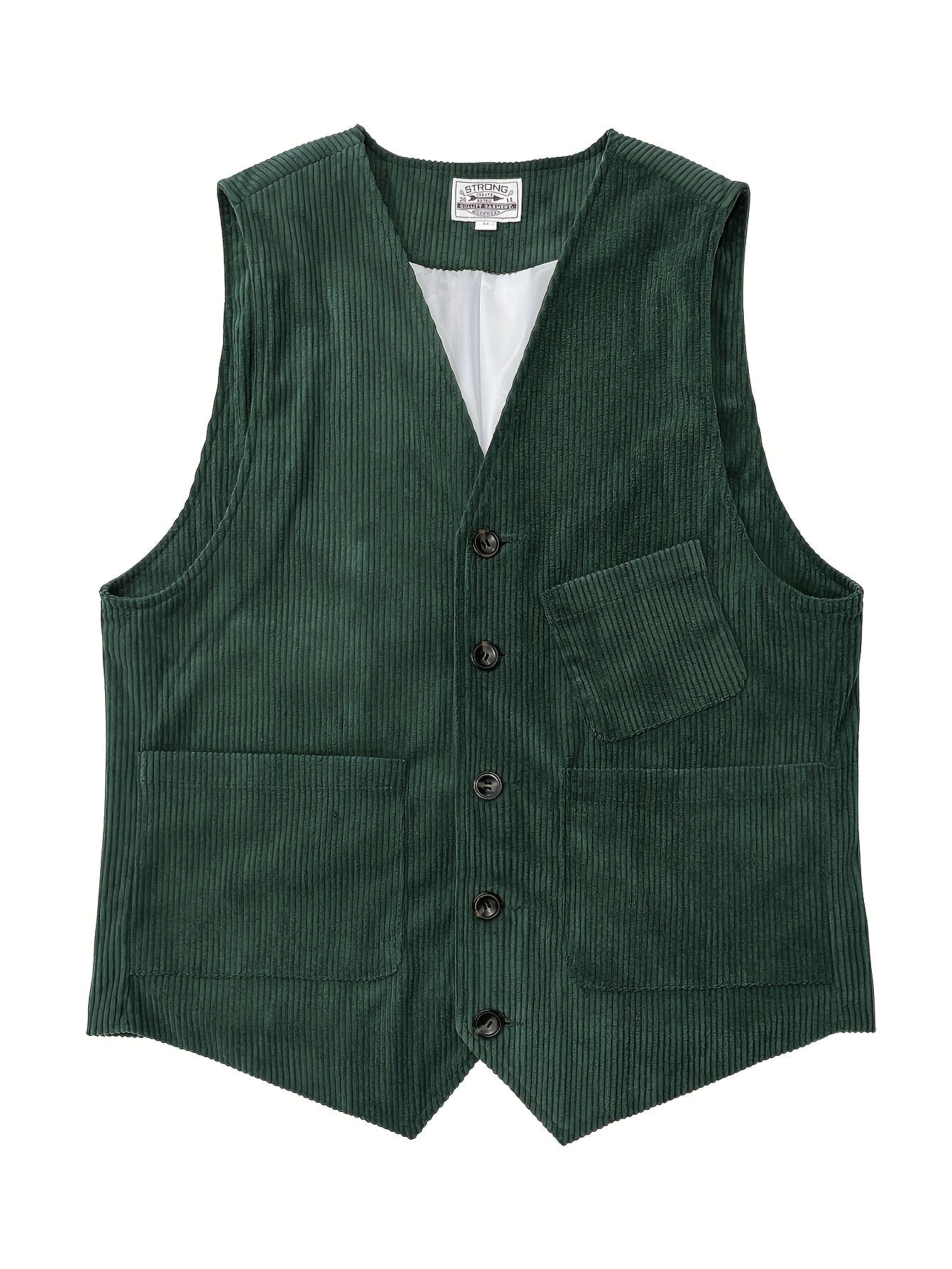 Gilet Homme Élégant Style Vintage Décontracté pour Travail et Loisirs