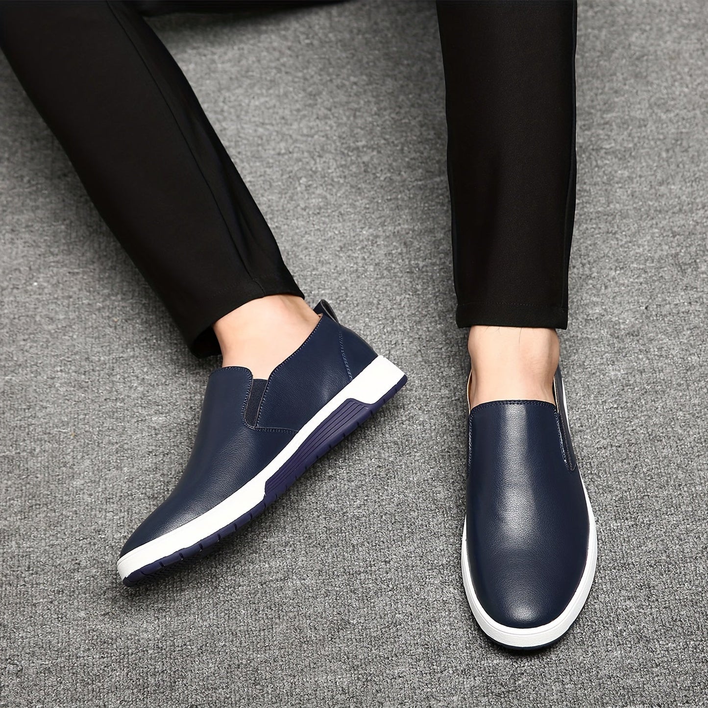 Slip-on afslappede sko til mænd i alsidig urban stil