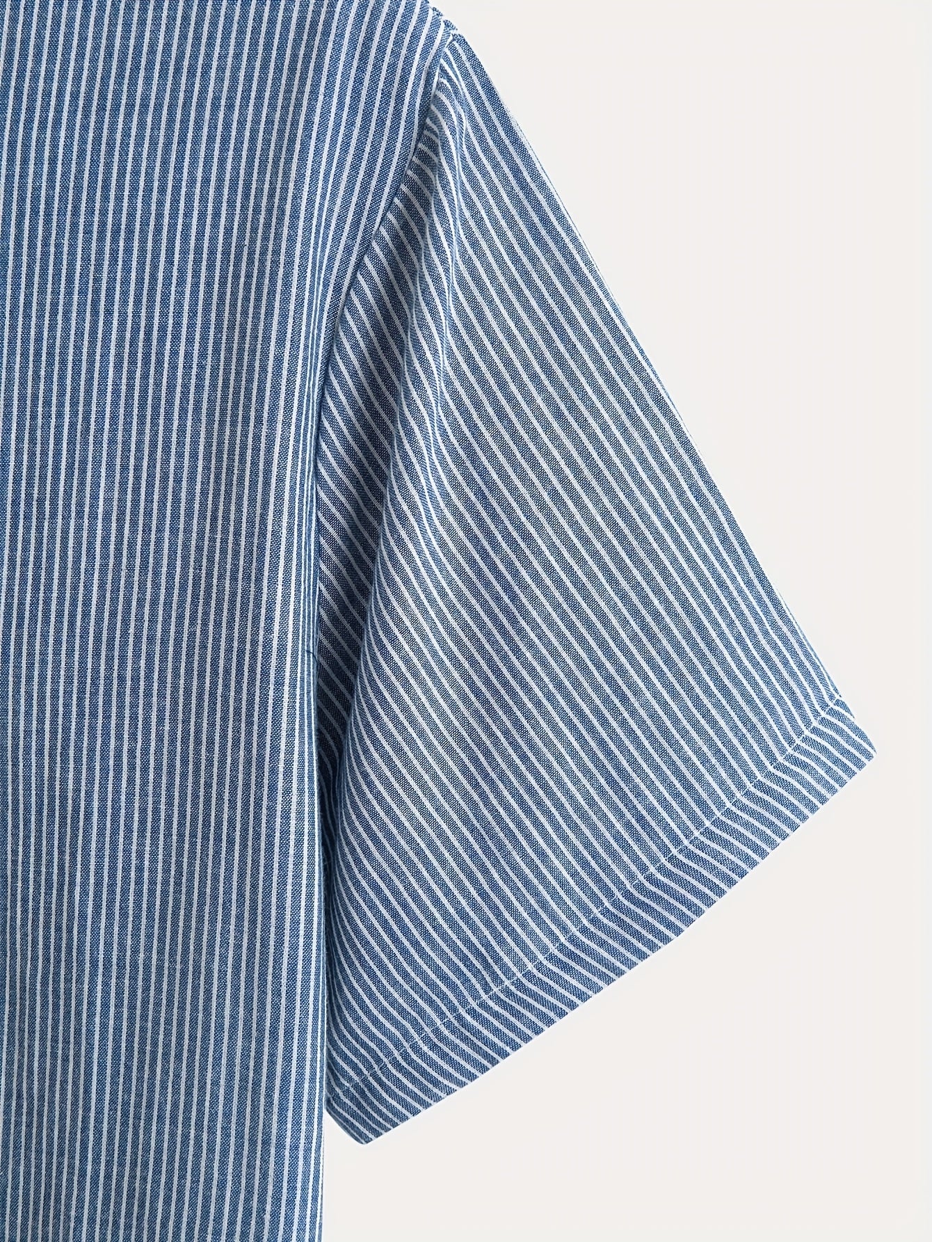 Chemise Henley à Manches Courtes pour Homme Style Décontracté Chic