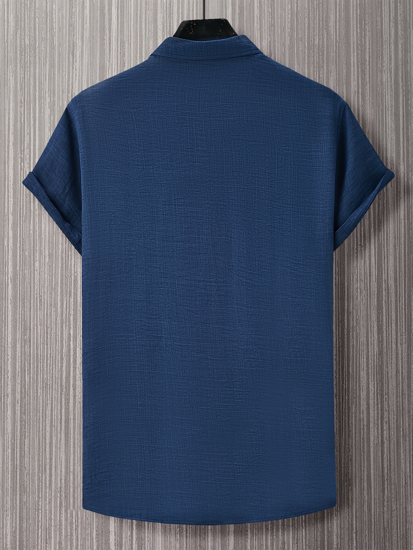 Men's casual short-sleeve shirt urban summer style