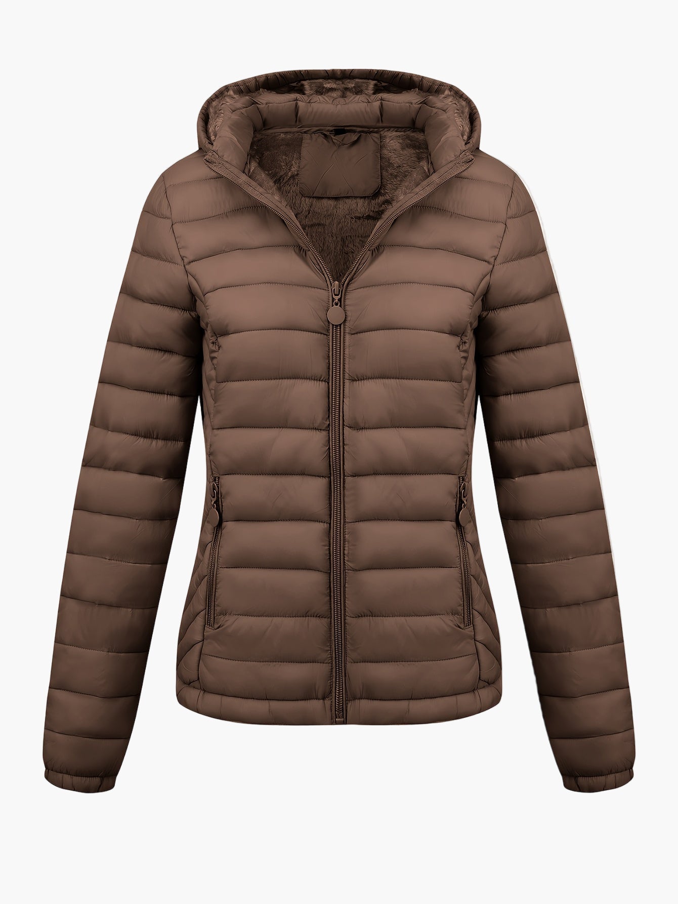 Women's Hooded Down Jacket Versatile Urban Style