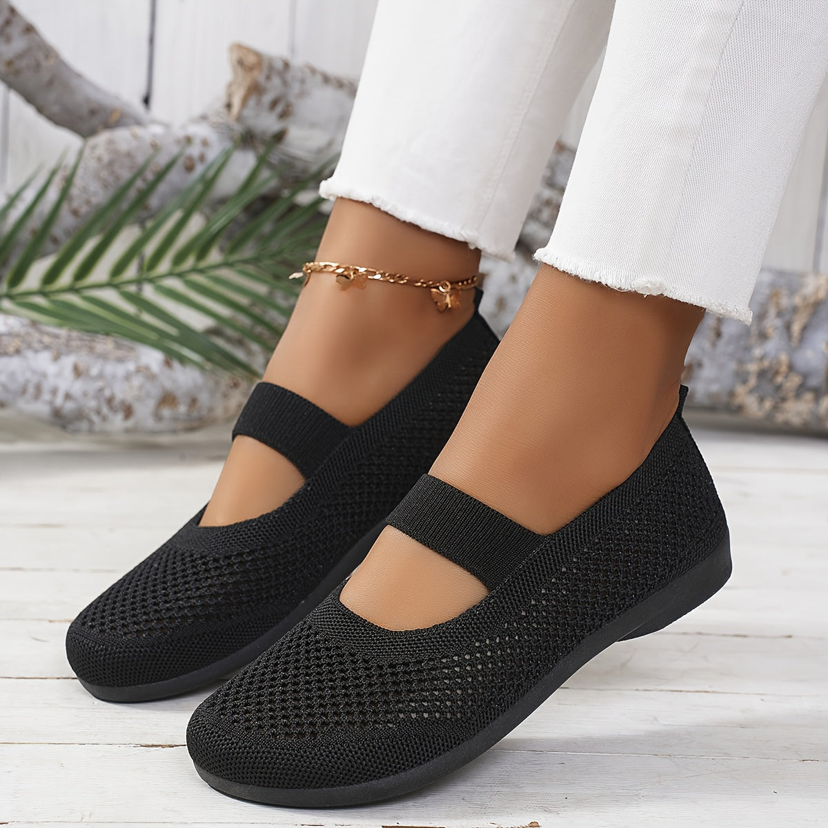 Chaussures Mary Jane Femme Confortables et Respirantes pour la Marche Quotidienne