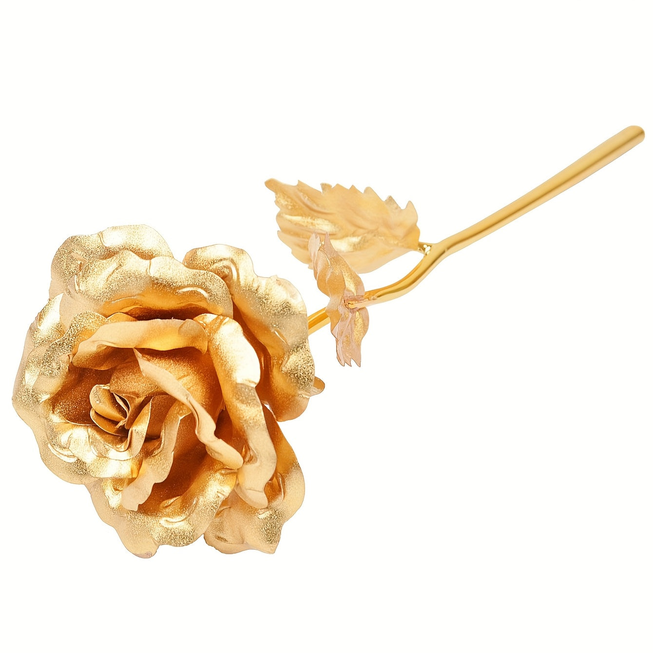 Rose décorative en coffret cadeau – Idée cadeau romantique pour femme – Objet d’ornement élégant
