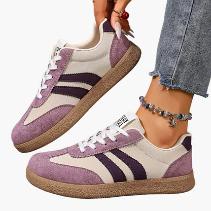 Baskets décontractées pour femme style rétro – Sneakers urbaines tendance
