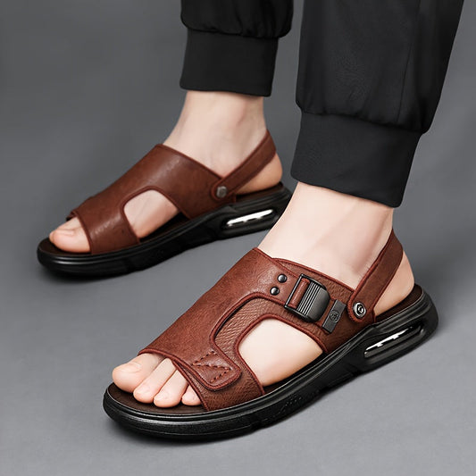 Öppna sandaler för herrar, modern stil, allroundkomfort