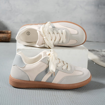 Sneakers casual da donna stile retrò urbano – Scarpe alla moda per tutti i giorni