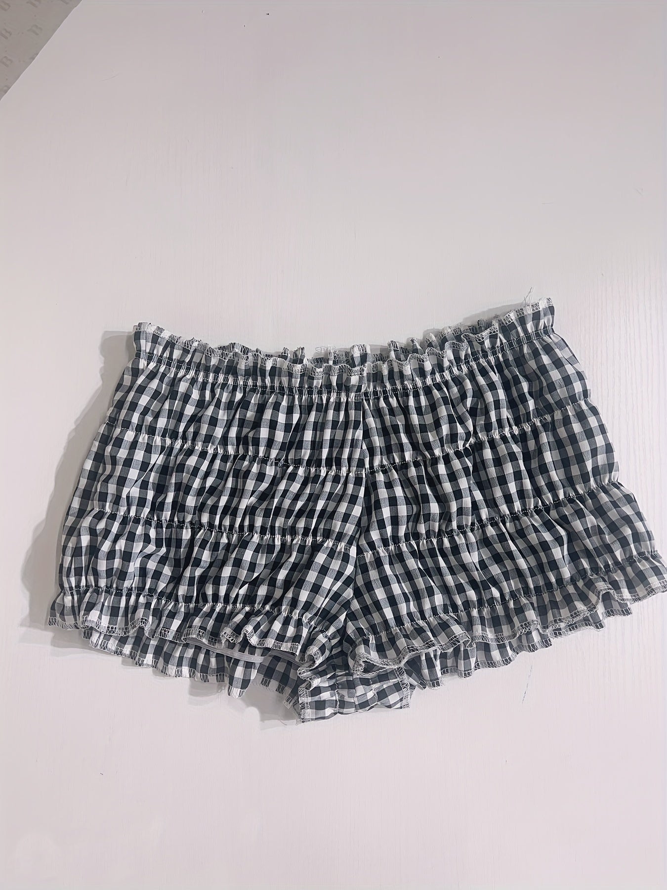 Karierte Nachshorts im Y2K-Stil für Damen – Komfort und Charme für den Sommer  