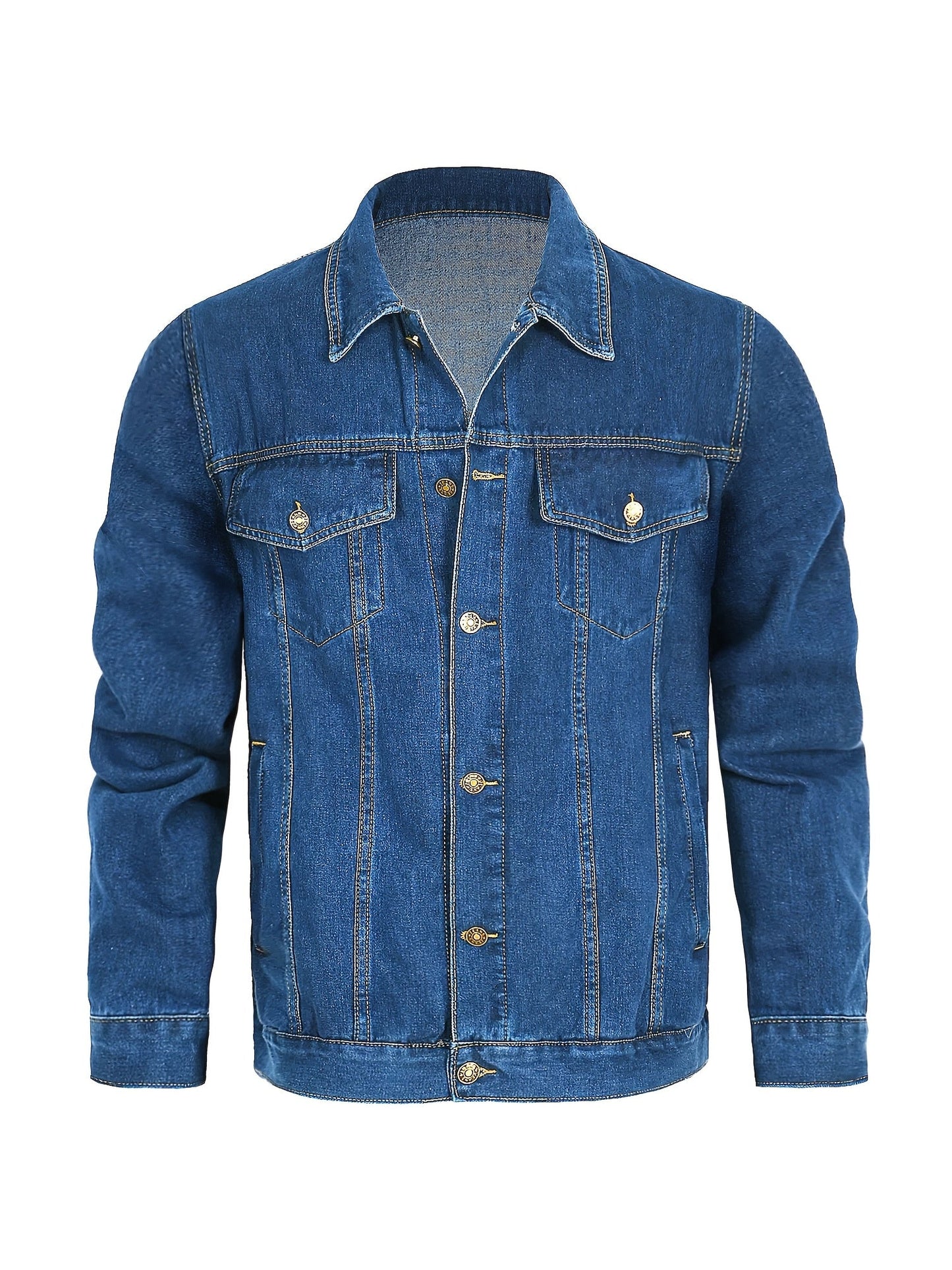 Avslappnad jeansväst för herr - Perfekt för en trendig urban look