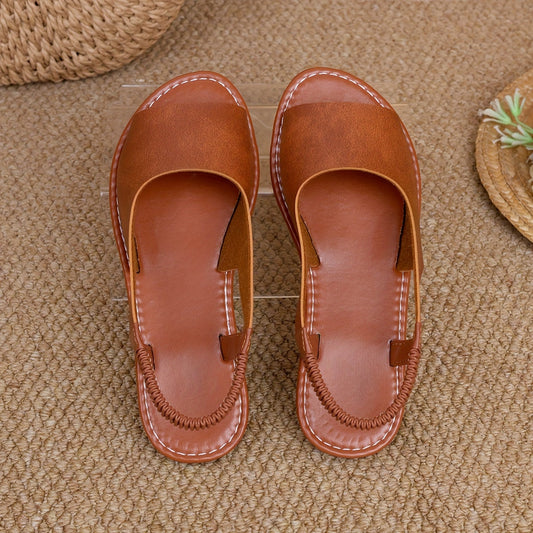 Women's Casual Style Sandals with Braided Strap for Everyday and Leisure