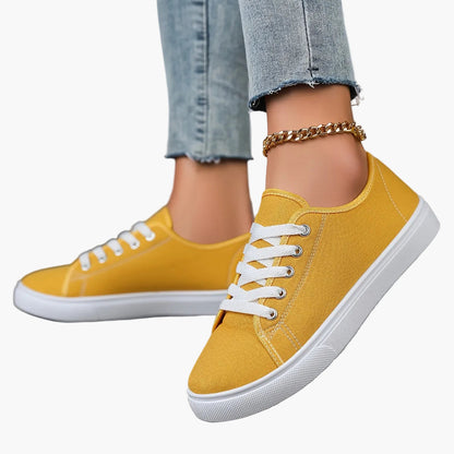 Baskets basses décontractées pour femme style urbain polyvalent