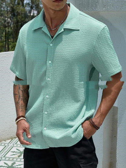 Joseph – Camisa de Manga Corta Lisa
