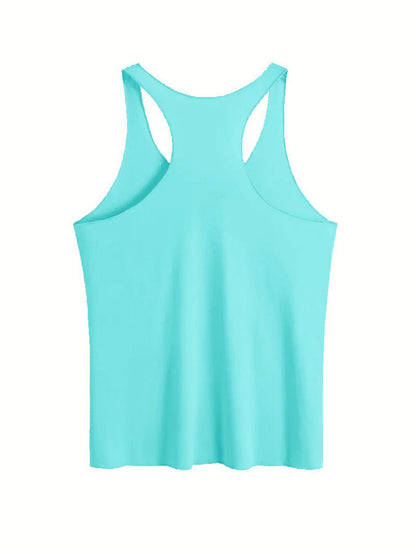 Top casual da donna con stampa smiley, stile estivo, ideale per il tempo libero