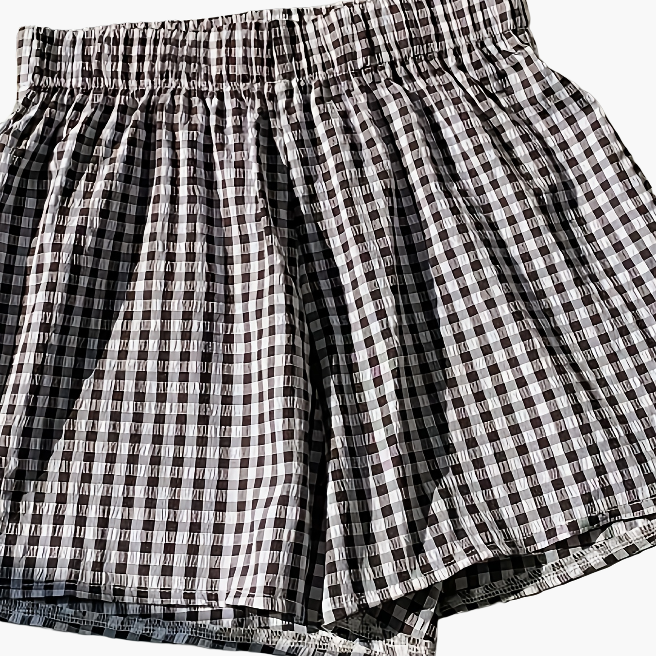 Short élégant à rayures pour femme, style décontracté idéal pour l'été