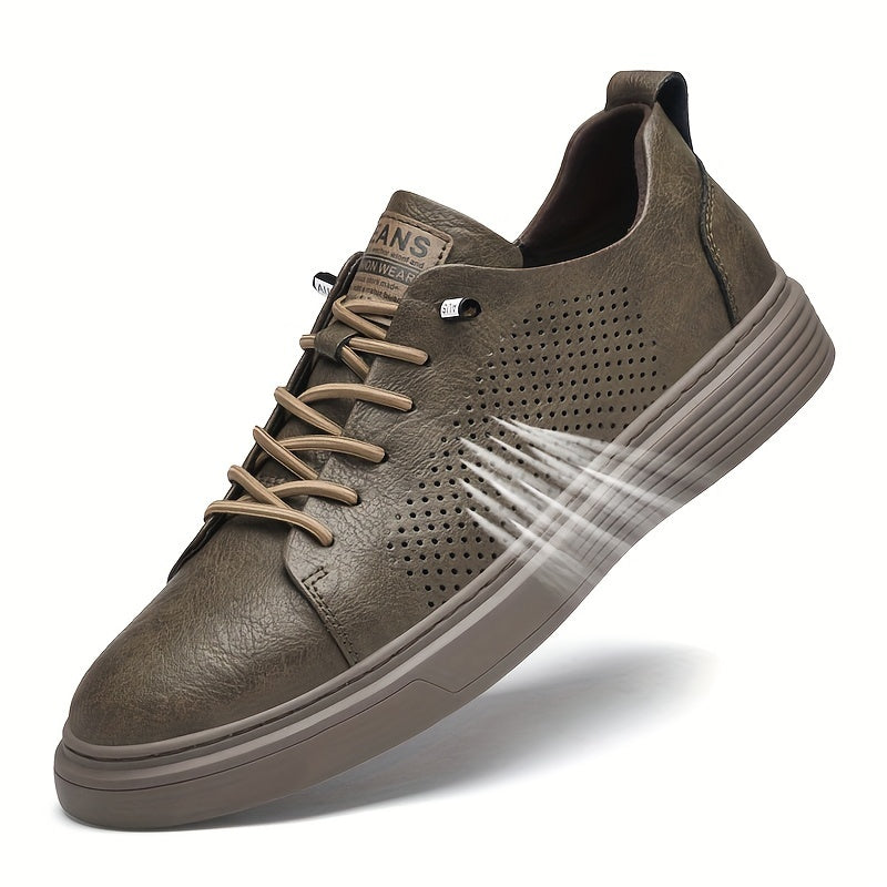 Baskets décontractées homme style urbain moderne à lacets – Sneakers tendance pour usage quotidien