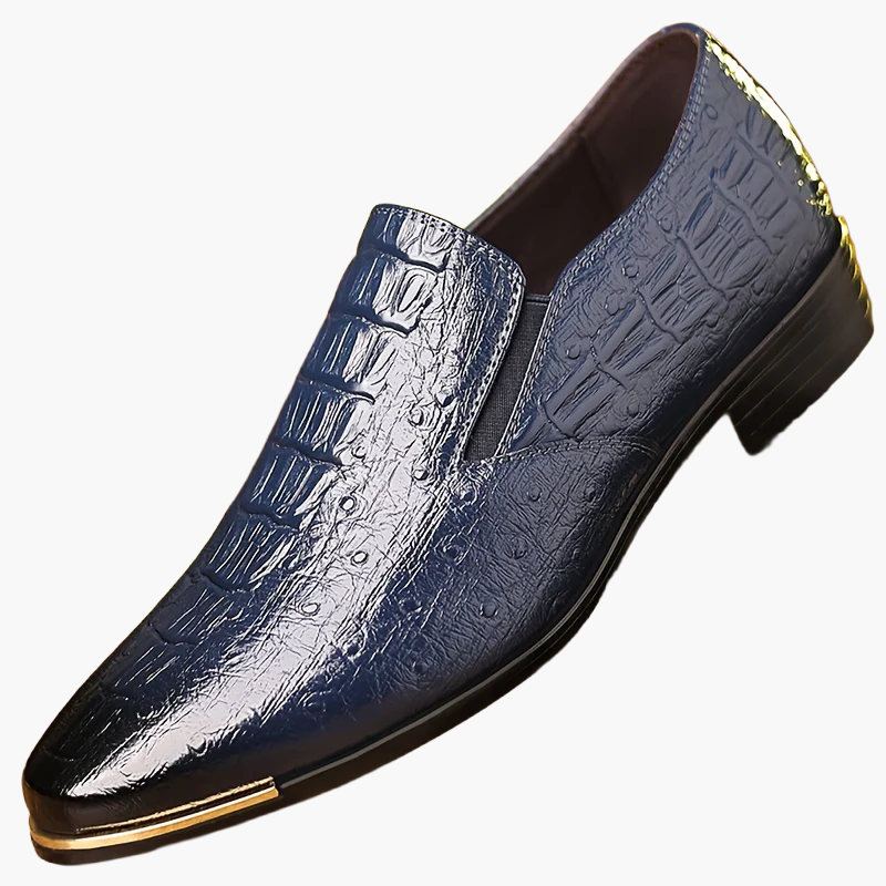 Zapatos de vestir elegantes para hombre tipo mocasín sin cordones – Para negocios y ocasiones formales