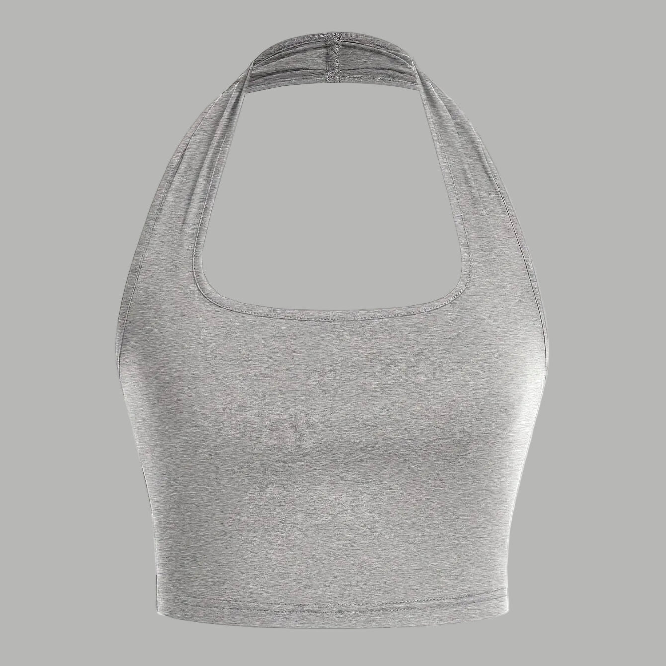 Dames top met open rug - Casual stijl met halternek voor de zomer