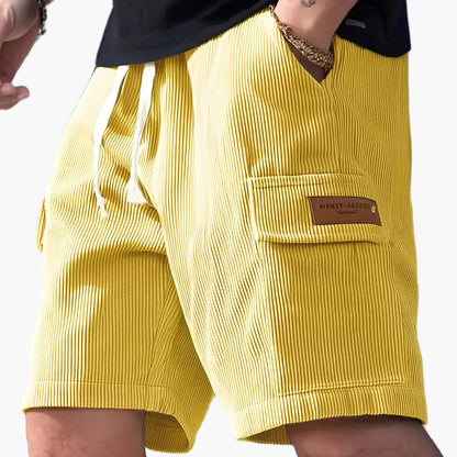 Short casual uomo stile urbano per uso quotidiano e tempo libero