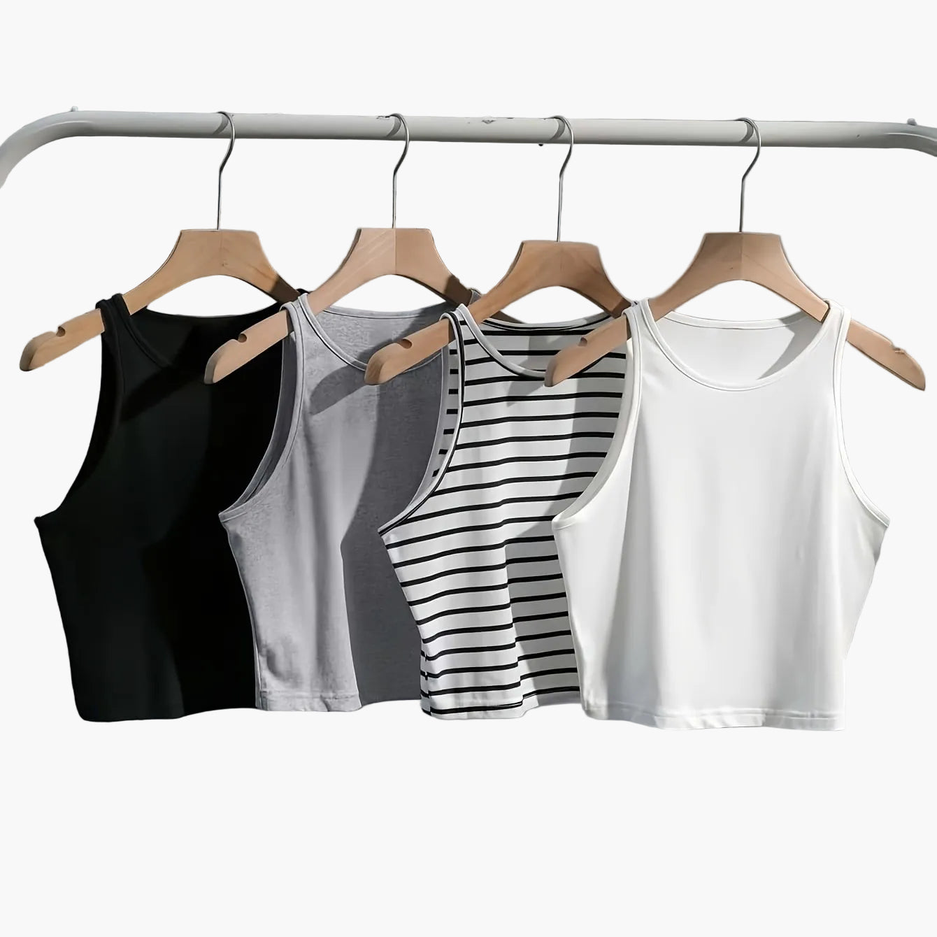 Top corto donna stile casual versatile per tutti i giorni