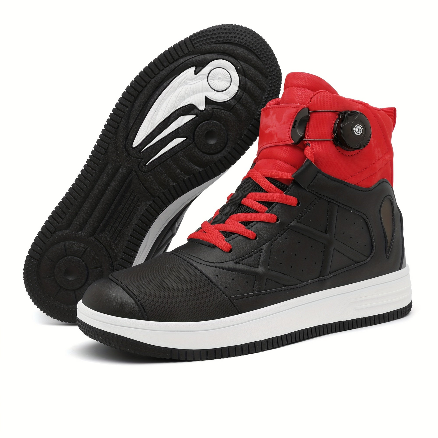 Men's High-Top Sneakers – Dial Lock System Sport Shoes