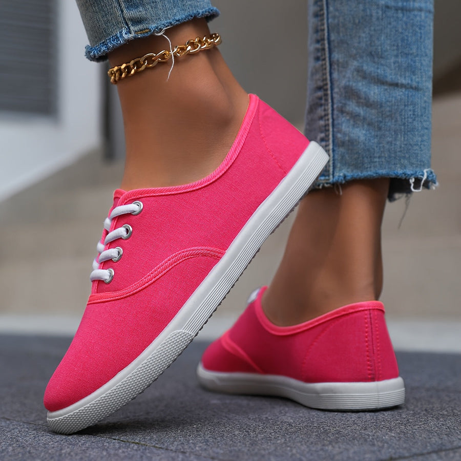 Baskets basses décontractées pour femme – Style urbain polyvalent et confort au quotidien