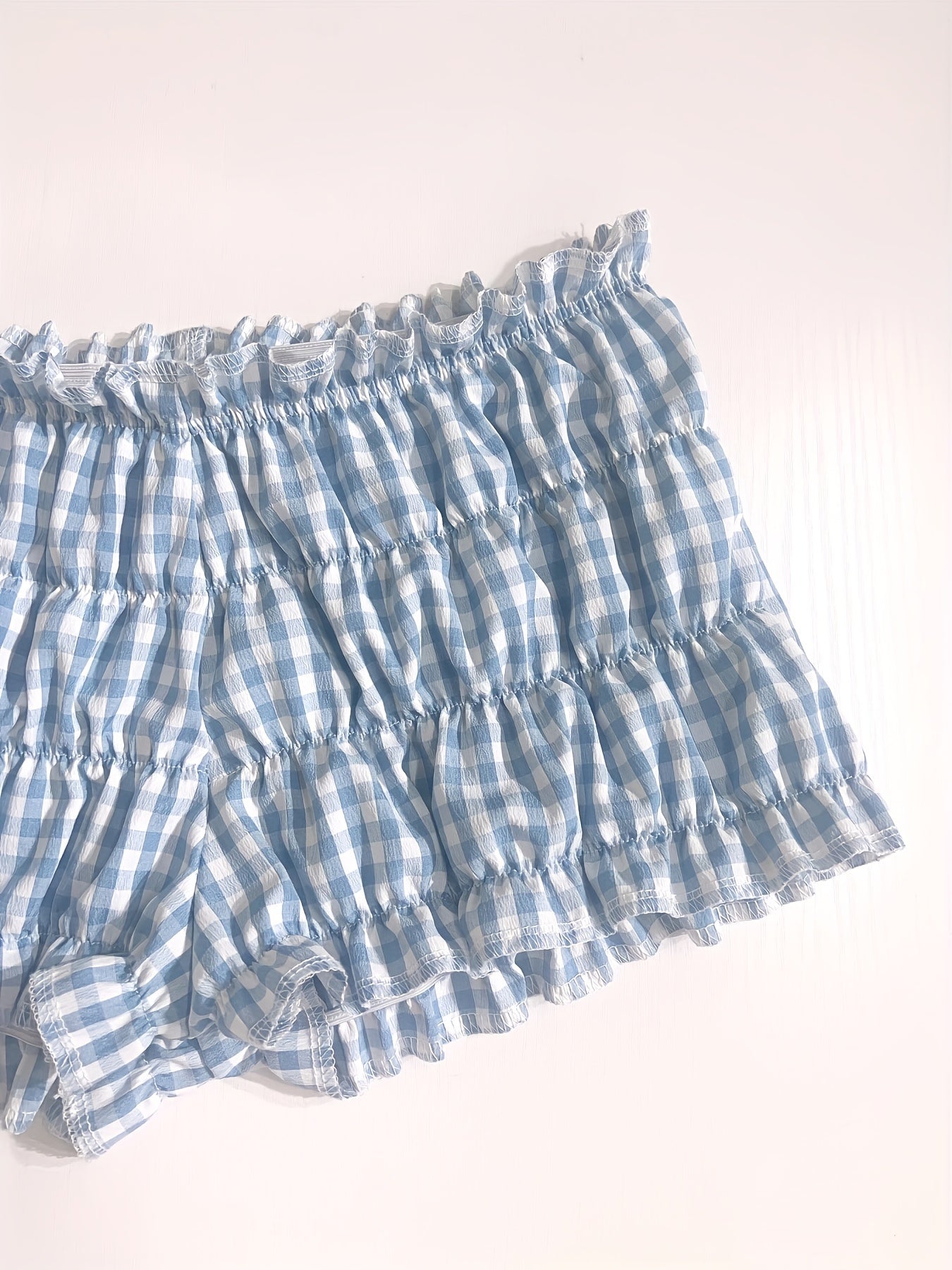 Karierte Nachshorts im Y2K-Stil für Damen – Komfort und Charme für den Sommer  